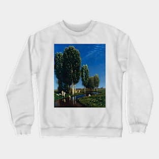 Summer Day by Arnold Bocklin Crewneck Sweatshirt